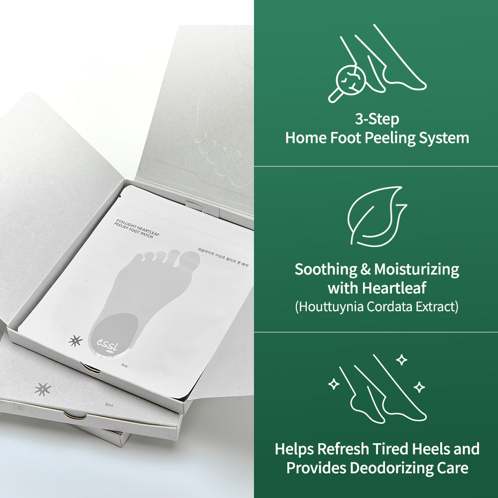 Heartleaf Peelief Foot Patch