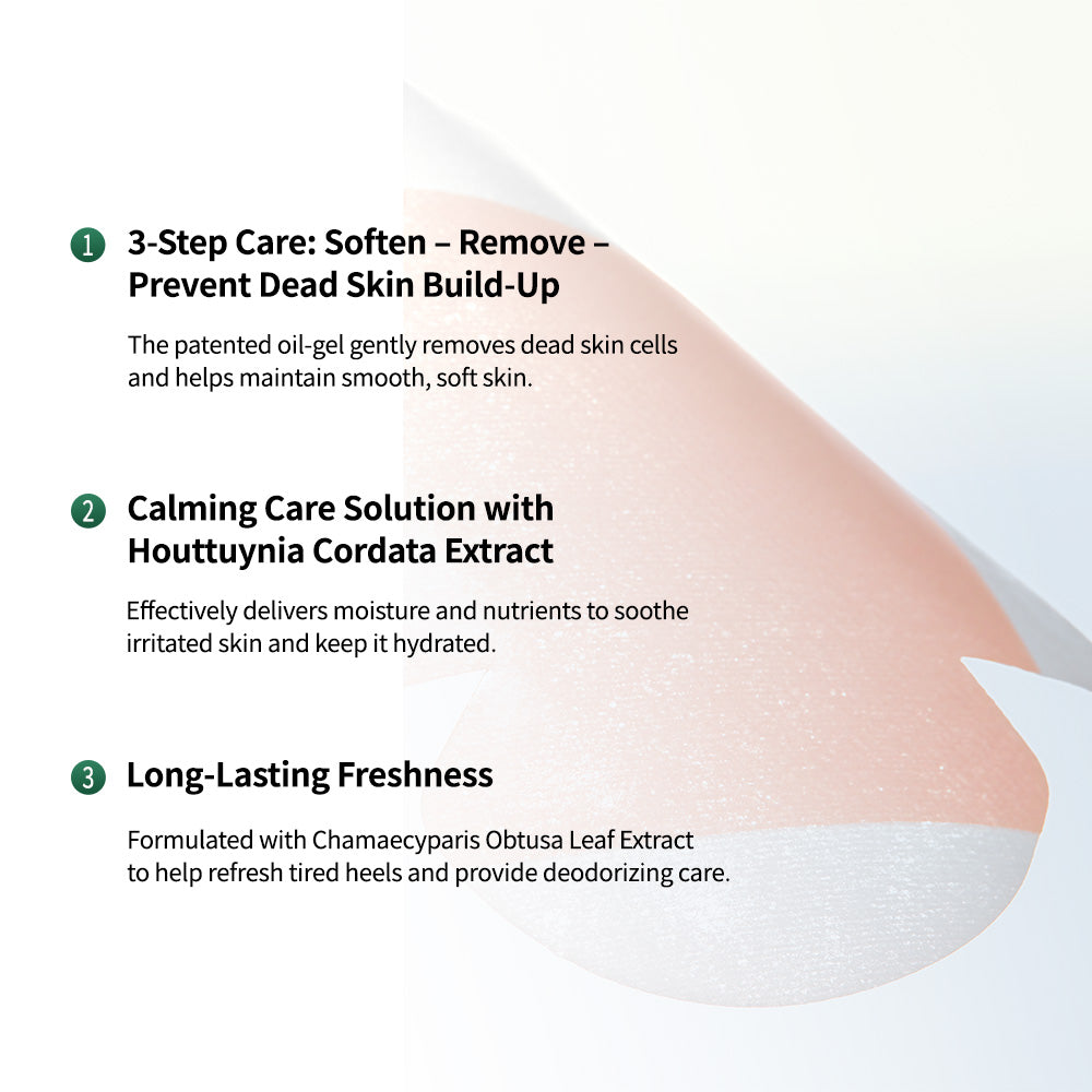 Heartleaf Peelief Foot Patch