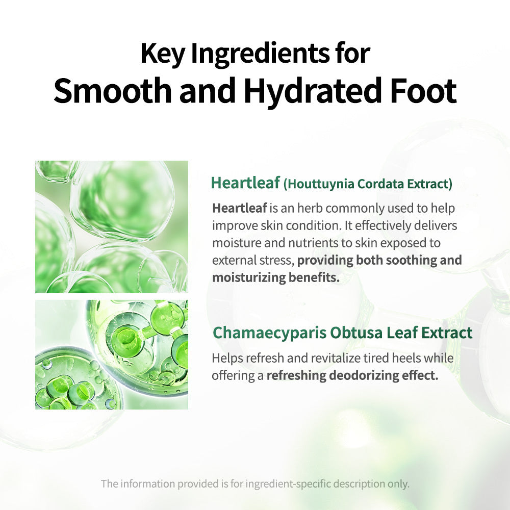 Heartleaf Peelief Foot Patch