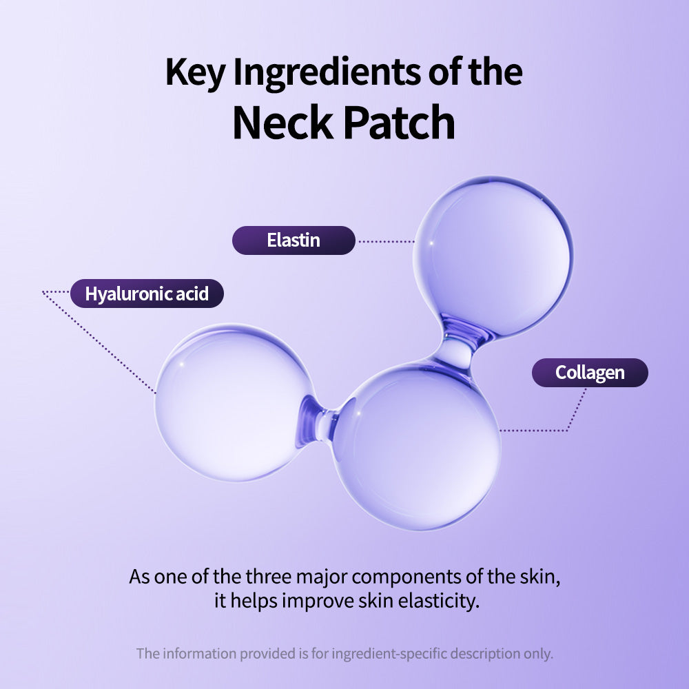 Retinal Age-Reset Neck Patch
