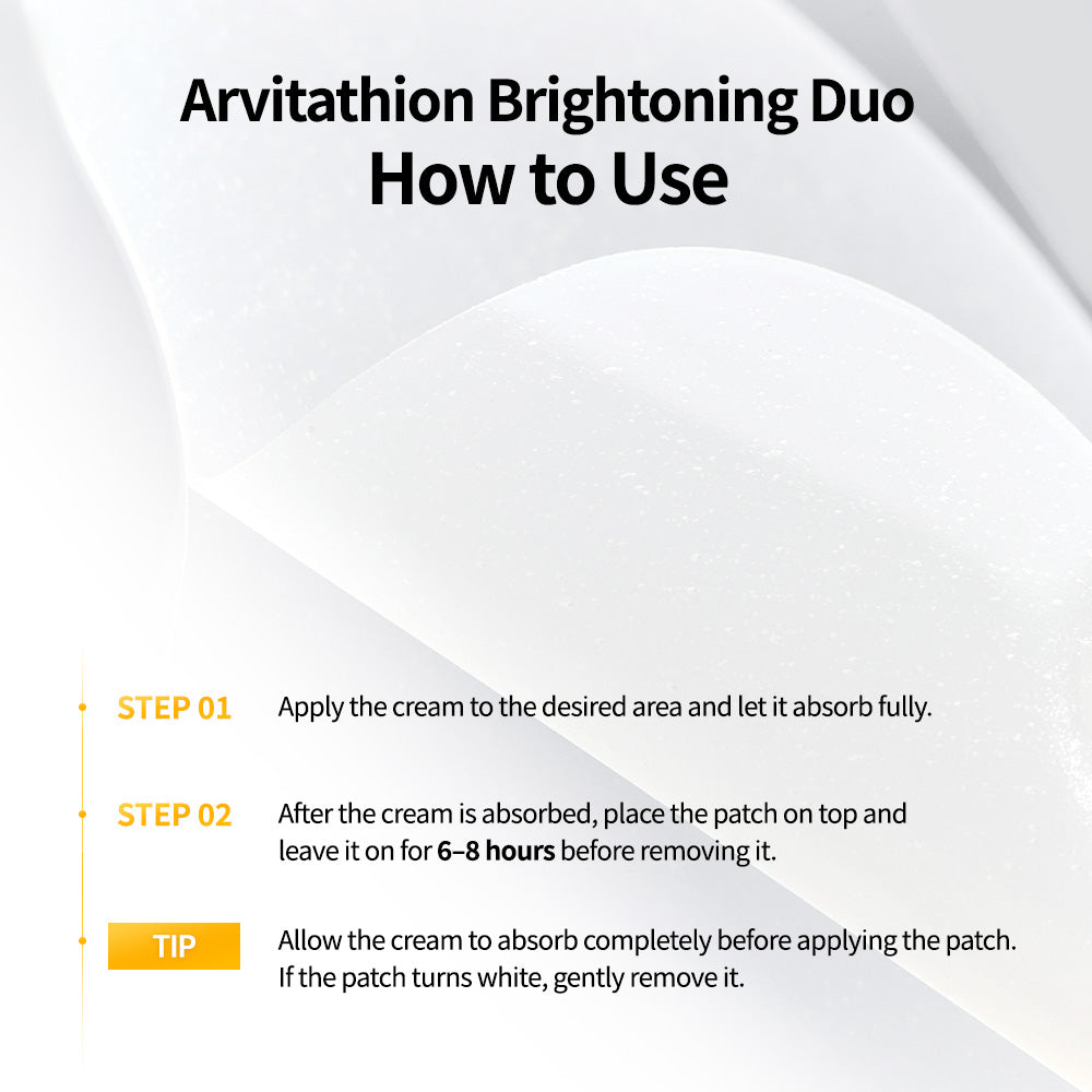 Arvitathion Brithoning Cream & Patch Duo